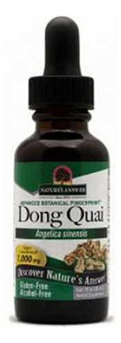 Extrato Sem Álcool De Dong Quai, 1 Fl Oz Da Nature's Answer - Imagem 2