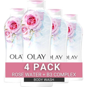 Sabonete Líquido Olay Fresh Outlast Rose Water Para Mulheres