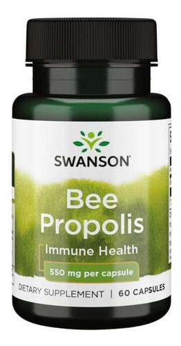 Própolis De Abelha 550 Mg 60 Cápsulas Da Swanson Vitamins - Imagem 2