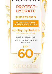 Loção Protetora Solar Aveeno Protect + Hydrate Spf 60 90ml