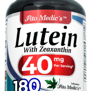 Suplementos De Luteína Fito Medic&quots Lab 40 Mg Com Zeaxantina