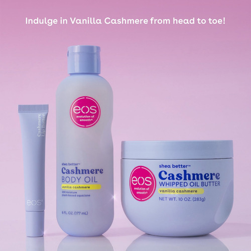 Body Butter Eos Cashmere, Óleo Batido, Baunilha, Caxemira 30 - Imagem 4