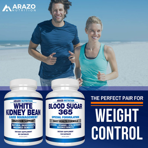 Suplemento Arazo Nutrition Extrato De Feijão Branco 600mg - Imagem 6