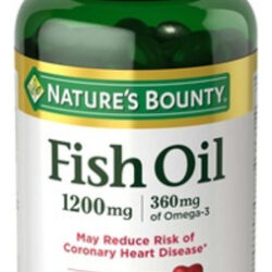 Suplemento en cápsula Nature&quots Bounty Ômega 3 de 120 un