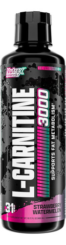 Suplemento Nutrex Research Liquid Carnitine 3000 Morango