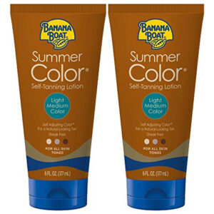 Loção Autobronzeadora Sem Sol Banana Boat Summer Color 180ml