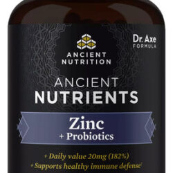 Suplemento De Probióticos E Zinco Da Ancient Nutrition (30 U