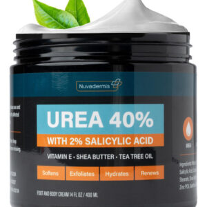 Creme De Ureia Nuvadermis 40% Para Pés Com Ácido Salicílico,