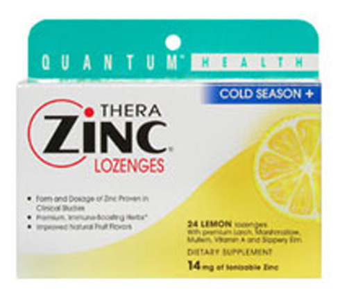 Pastilhas Therazinc Zinz & Lemon, 24 Pastilhas Da Quantum He - Imagem 2