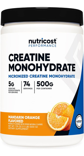 Creatina Em Pó Nutricost 500g, 5g Por Porção - Imagem 20