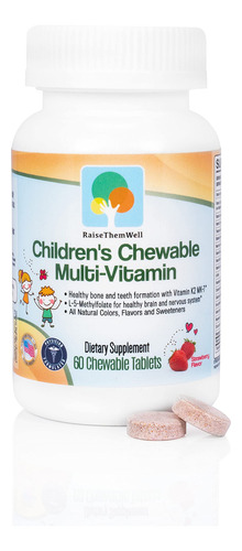 Multivitamínico Mastigável Para Crianças Aumenta Bem O Sabor
