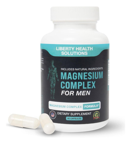 Complexo De Magnésio Para Homens Com Todos Os Ingredientes N