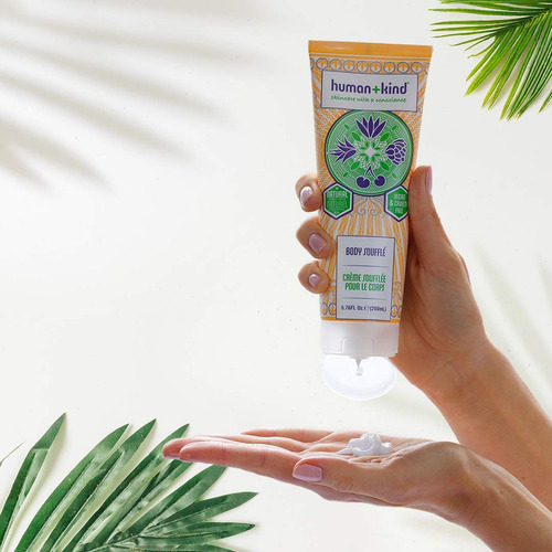 Creme Corporal Human+kind Body Souffle Tube, Pacote De 200 M - Imagem 5