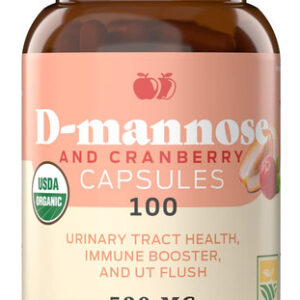Suplemento De Produtos Naturais Completos D-manose E Cranber