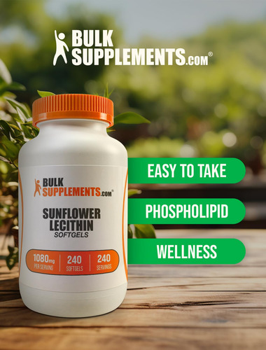 Suplemento Suplementos A Granel Lecitina De Girassol 1080mg - Imagem 5