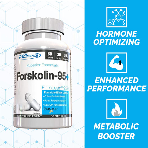 Suplemento Pescience Forskolin 95% De Extrato Puro 60 Cápsul - Imagem 2