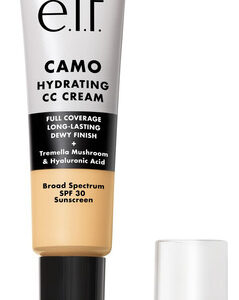 Cc Cream E.l.f. Hydrating Camo Spf 30 Fair 140 De Cobertura