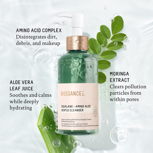 Limpador Biossance Squalane + Amino Aloe Gentle 200 Ml - Imagem 3