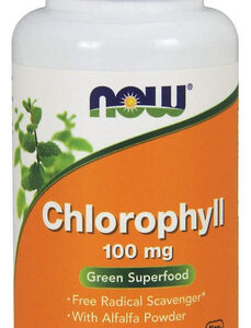 Now Foods Supplements, Clorofila 100 Mg Com Alfafa Em Pó, Su