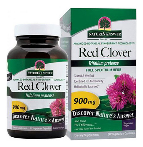 Red Clover Top 90 Cápsulas Da Nature's Answer - Imagem 2