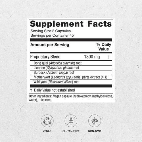 Suplemento Vitanica Women"s Fase Ii Menopause Support 90 Ca - Imagem 2