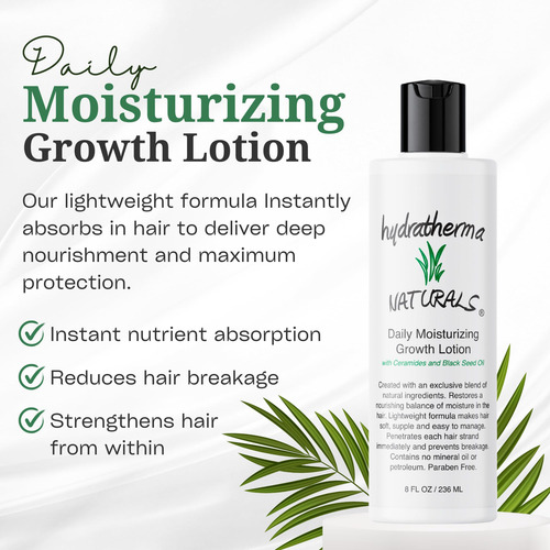 Loção Hidratante De Crescimento Hydratherma Naturals 355ml - Imagem 2