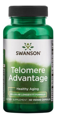 Telomere Advantage 60 Cápsulas Vegetais Da Swanson Vitamins - Imagem 2