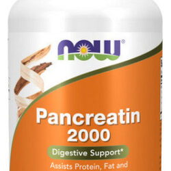 Pancreatina 200 Mg 250 Cápsulas Da Now Foods