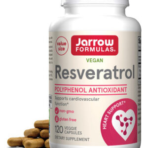 Suplemento Jarrow Formulas Resveratrol 100mg Com Vitamina C