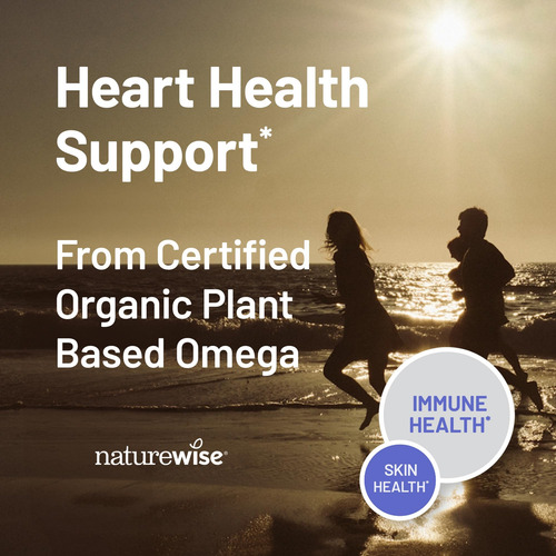 Óleo De Linhaça Naturewise 1200 Mg, Suplemento De Ômega 3 Se - Imagem 2