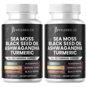 Suplemento Jb Wellness Co. Sea Moss 3000 Mg De Óleo De Semen