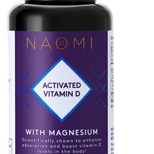 Suplemento De Vitamina D3 Ativada Naomi 5000 Ui Com Magnésio