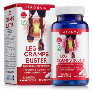 Suplemento De Magnésio Magnox Leg Cramps Buster 60 Cápsulas
