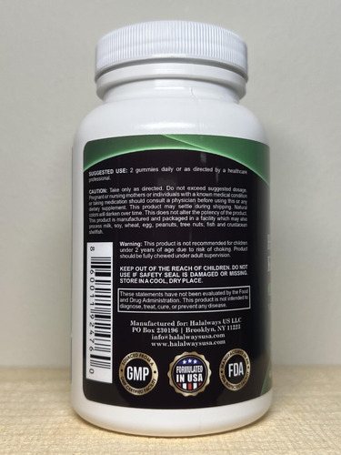 Suplemento Multivitamínico Halalways Kids Daily Gummy Halal - Imagem 8