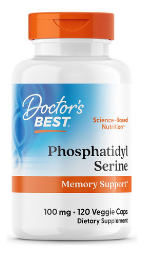Suplemento Doctor"s Best Phosphatidyl Serine 100 120 Cápsula