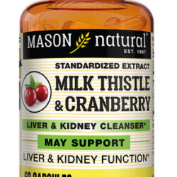 Suplemento Mason Natural Milk Thistle/cranberry 60 Cápsulas