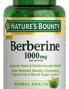 Suplemento Nature&quots Bounty Berberine 1000 Mg 60 Cápsulas