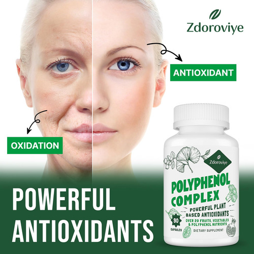 Suplemento Zdoroviye 2250 Mg De Polifenóis Com Mais De 20 Fr - Imagem 4