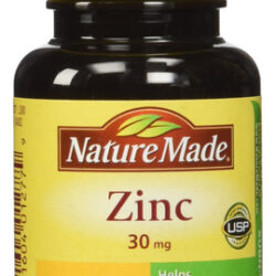Suplemento Nature Made Zinc 30 Mg 100 Comprimidos