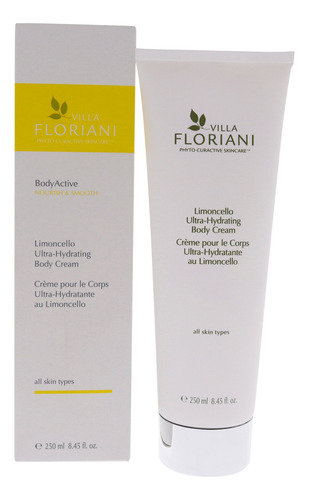 Creme Corporal Ultra Hidratante Limoncello By Villa Floriani