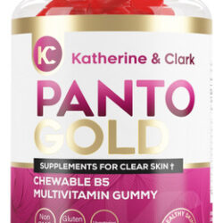 Suplemento De Gomas De Vitamina B5 Katherine & Clark Panto G