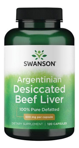 Fígado Bovino Dessecado 100% Puro 500 Mg 120 Cápsulas Da Swa - Imagem 2