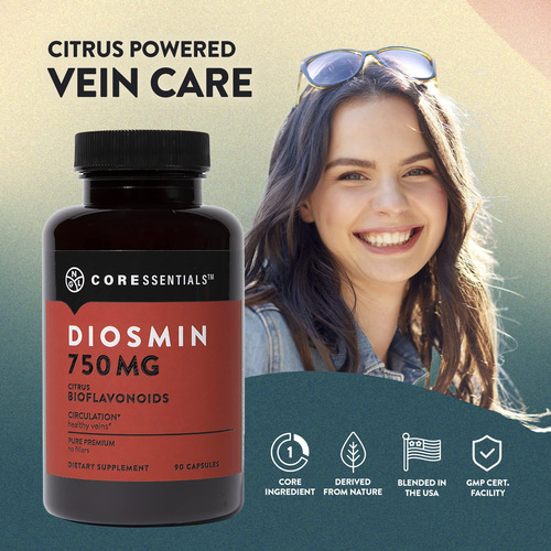 Suplemento Ngl Pure Diosmin 750 Mg Com Bioflavonóides Cítric - Imagem 4
