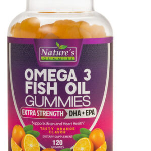 Suplementos Nature&quots Nutrition Omega Fish Oil Gummies 120