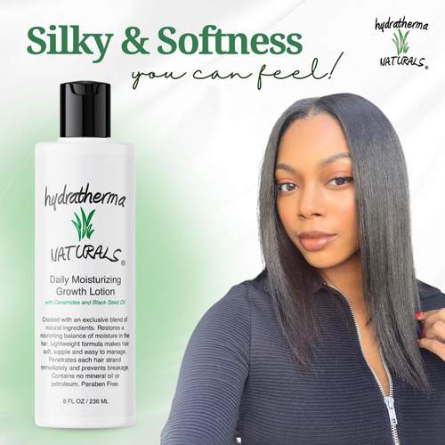 Loção Hidratante De Crescimento Hydratherma Naturals 355ml - Imagem 3