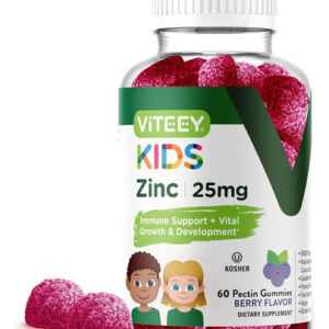 Zinco Para Gomas Infantis, 25mg - Suporte Imunológico Para C