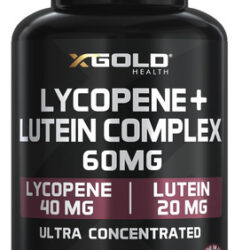 Suplemento X Gold Health Licopeno 60 Mg + Luteína 20 Mg 180