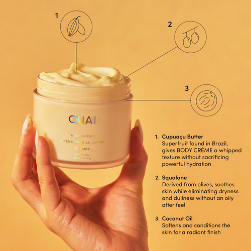 Body Cream Ouai St. Barts Hydrating W/ Cupuaçu Butter 220ml - Imagem 3