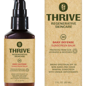 Protetor Solar Thrive Natural Care Mineral Face Spf 30 60ml