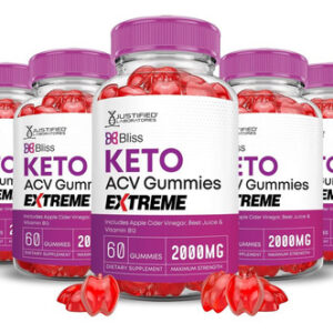 (5 Unidades) Bliss Keto Acv Gummies Extreme 2000mg Bliss Ket